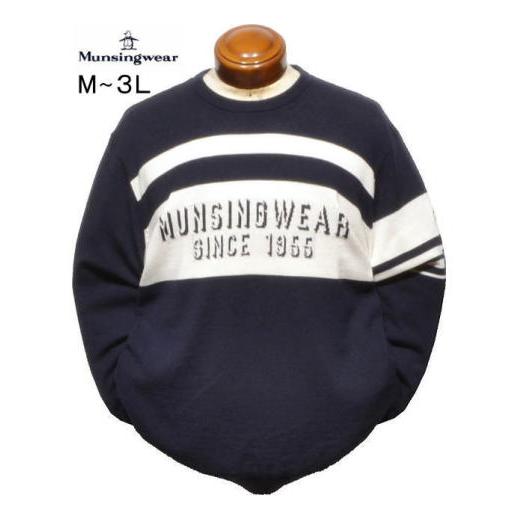 Munsingwear（マンシングウェア） セーター メンズ MG4FST24M 手洗い可 