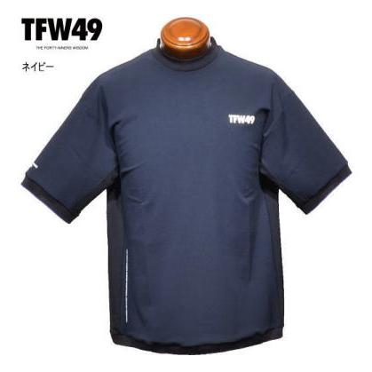 TFW49 モックネック半袖シャツ M.L.XL. メンズ T102610031 日本製 袖下