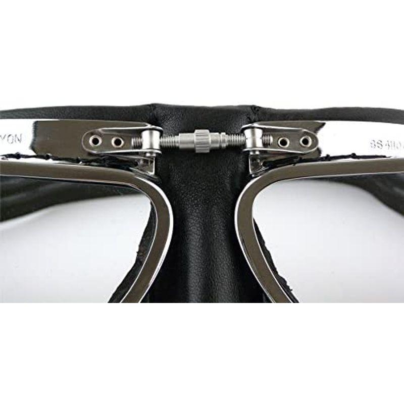 Halcyon mk49 ブラックレザー ゴーグル 楽天市場】Halcyon mk49ブラックレザークラシックオートバイ