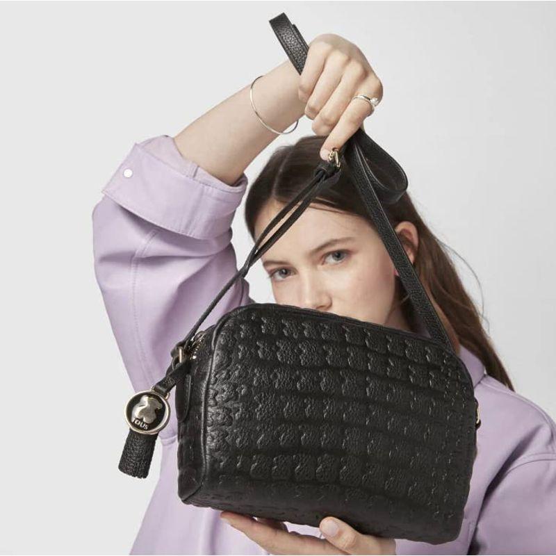 贈り物 TOUS トウス ショルダーバッグ 牛革 Sherton クロスボディ