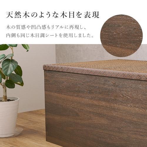 ブラック RUD-1158GR (約)幅60×奥行60×高さ45cm  【北海道・沖縄・離島 送料別】 【棚板】