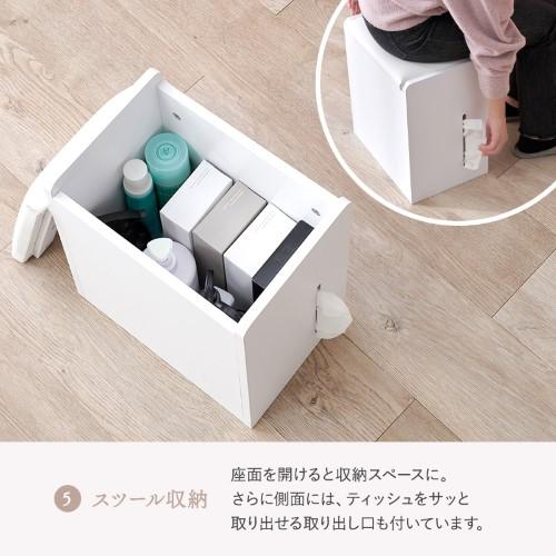 ドレッサー ホワイト MD-5840WH ドレッサー:(約)幅80×奥行35×高さ134.5