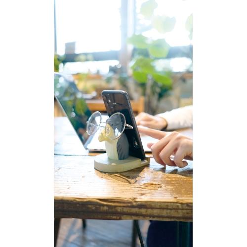 送料込】 フィーカ スマホスタンド (ハシビロコウ) / 株式会社キシマ