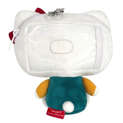 送料無料】 ぬいぐるみパスケース SWIMMER×SANRIO ハローキティ / 三金