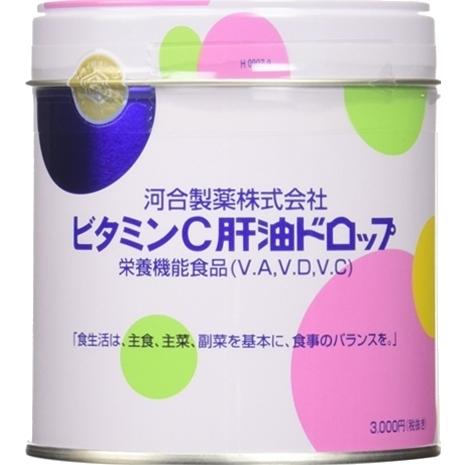 河合肝油ドロップ」ビタミンC300粒入り : 202112081 : イワカミ 