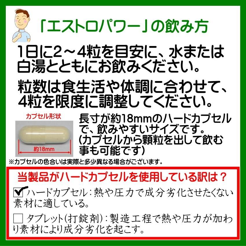 大豆イソフラボン +46成分 エクオール 産生成分 お得な3個セット 女性 サプリ エクオール エストロパワー｜kensyoku-ryohin｜10