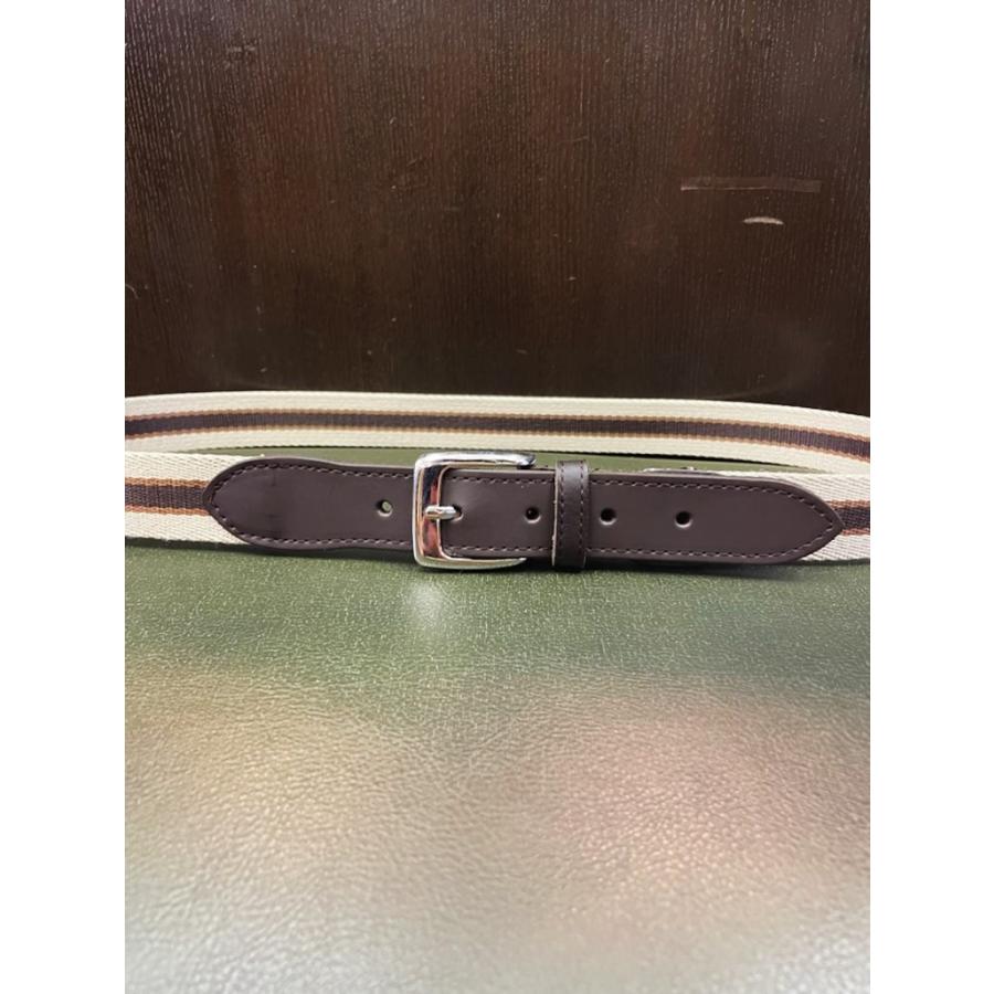 Clark by Kent International　TRADITIONAL  BELT　トラディショナルリボンテープベルト シルバーバックル　日本製 サイズ調整可能　ネコポス送料無料｜kenthakurai｜14