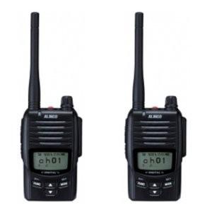 5W ハンディトランシーバー　DJ-DP50HB　2650mAh　2台セット　デジタル簡易無線　登録局