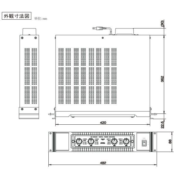 JVCケンウッド 生産終了品 JVC ビクター PS-A2604D デジタルパワー