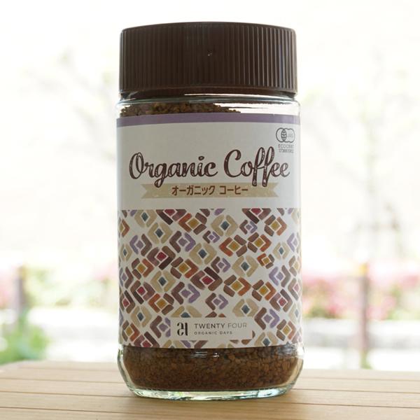 24 ORGANIC DAYS オーガニックインスタントコーヒー/100g【おもちゃ箱
