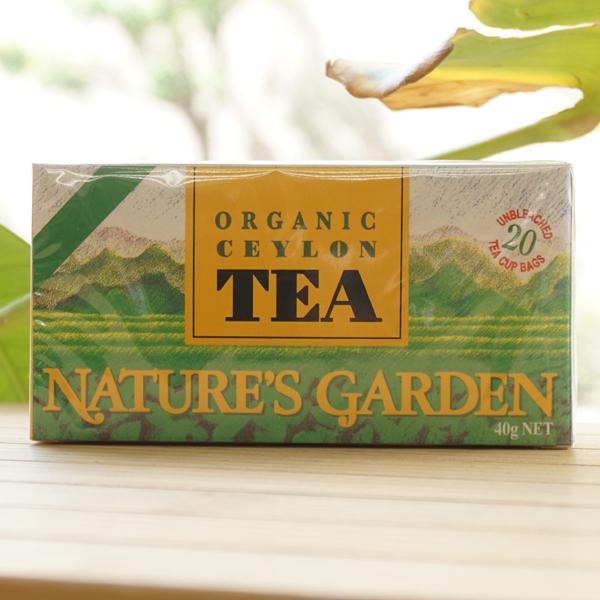 有機栽培セイロンティー (ティーバッグ) 2g×20P 吉田号 NATURES GARDEN ORGANIC CEYLON TEA｜kenyu-kan