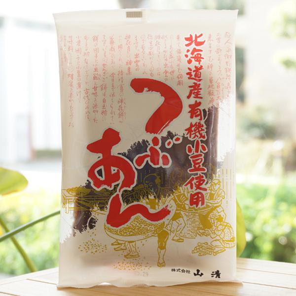 北海道産有機小豆使用 つぶあん 200g 山清｜kenyu-kan