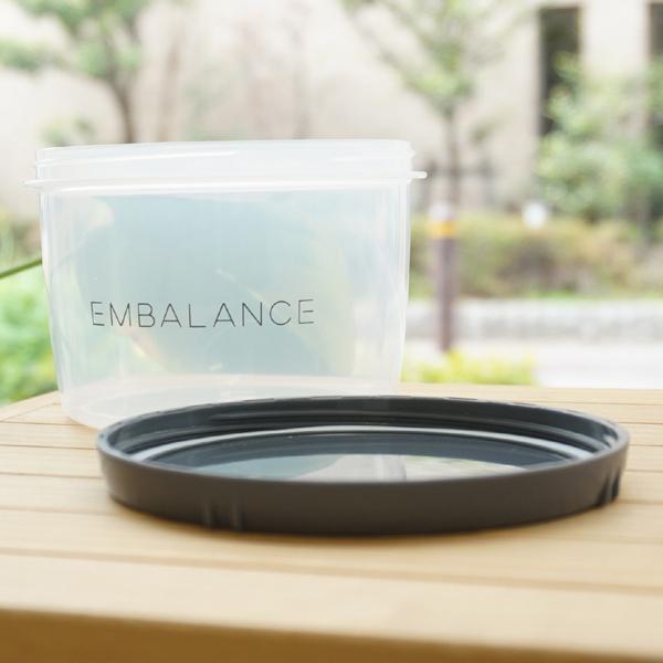 エンバランス ラウンドコンテナ グレー 6点 EMBALANCE ラウンドコンテナ (L) グレー エンバランス EMBALANCE ROUND