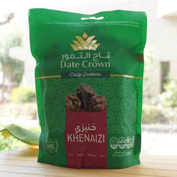 ドライデーツ クナイジ種 500g USOUQ KHENAIZI Date Crown : 健康
