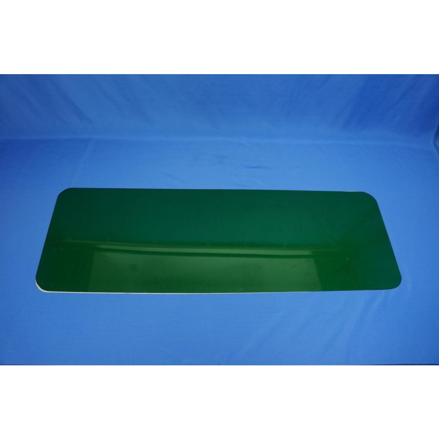 17スーパーグレート用 リアベッド窓 アクリル グリーン : トラック