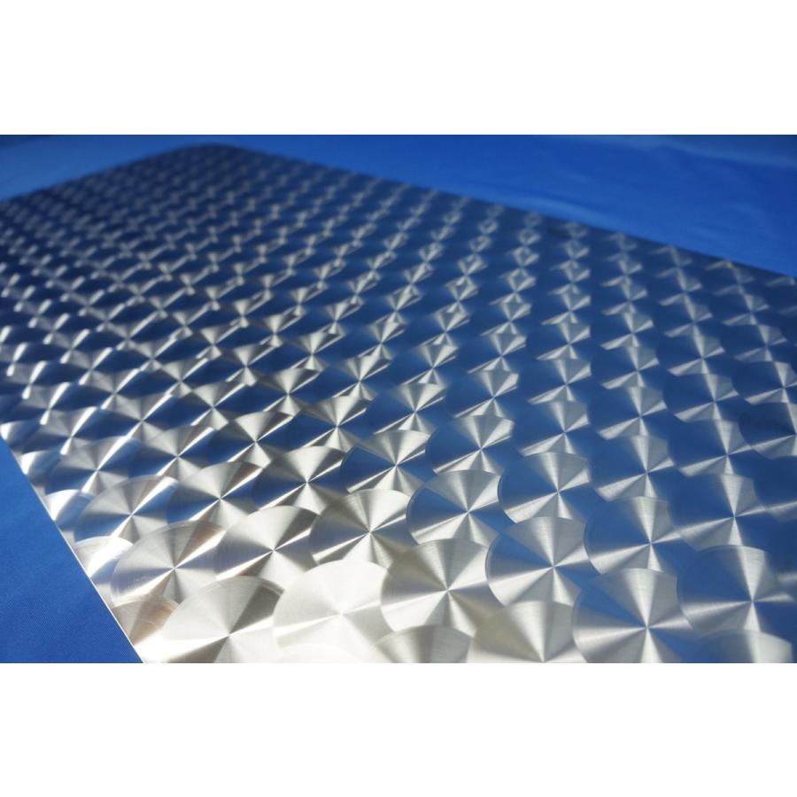 17スーパーグレート用 リアベッド窓 ステンレス ウロコ