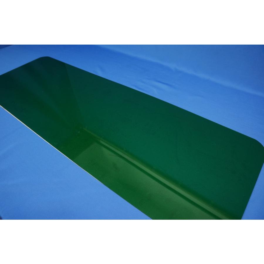 スーパーグレート用 リアベッド窓 アクリル グリーン : トラック