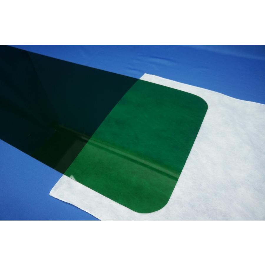 スーパーグレート用 リアベッド窓 アクリル グリーン : トラック