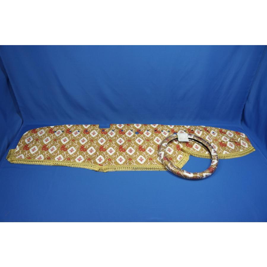 17レンジャー用 大花束 縦柄 ハンドルダッシュ2点セット オレンジ