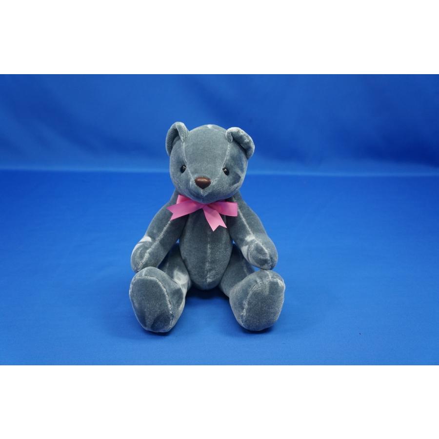 モケットフラワー 熊 ぬいぐるみ コスモス グレー : トラック