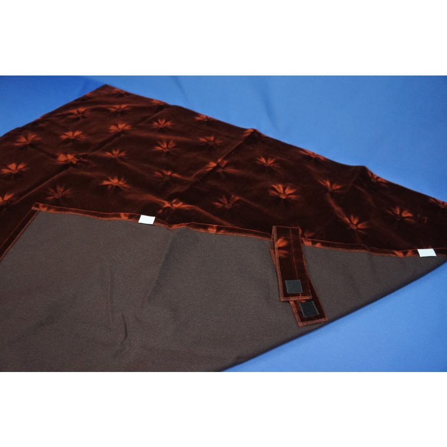 コスモス　ブラウン　カーテン トラック用 コスモス サイドカーテン | 【公式】トラックショップマドンナ