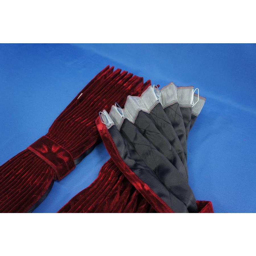 モケットフラワー コスモス サイド/リアカーテン 横1100mm×縦700mm