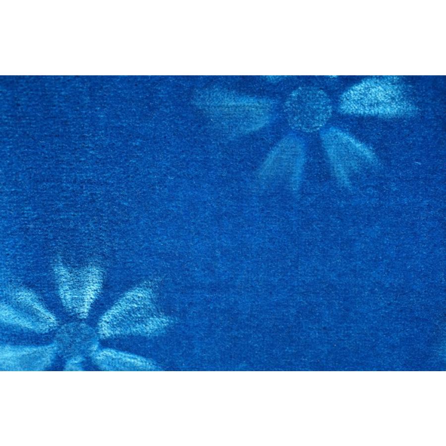 モケットフラワー コスモス 仮眠カーテンセット 横2400mm×縦800mm