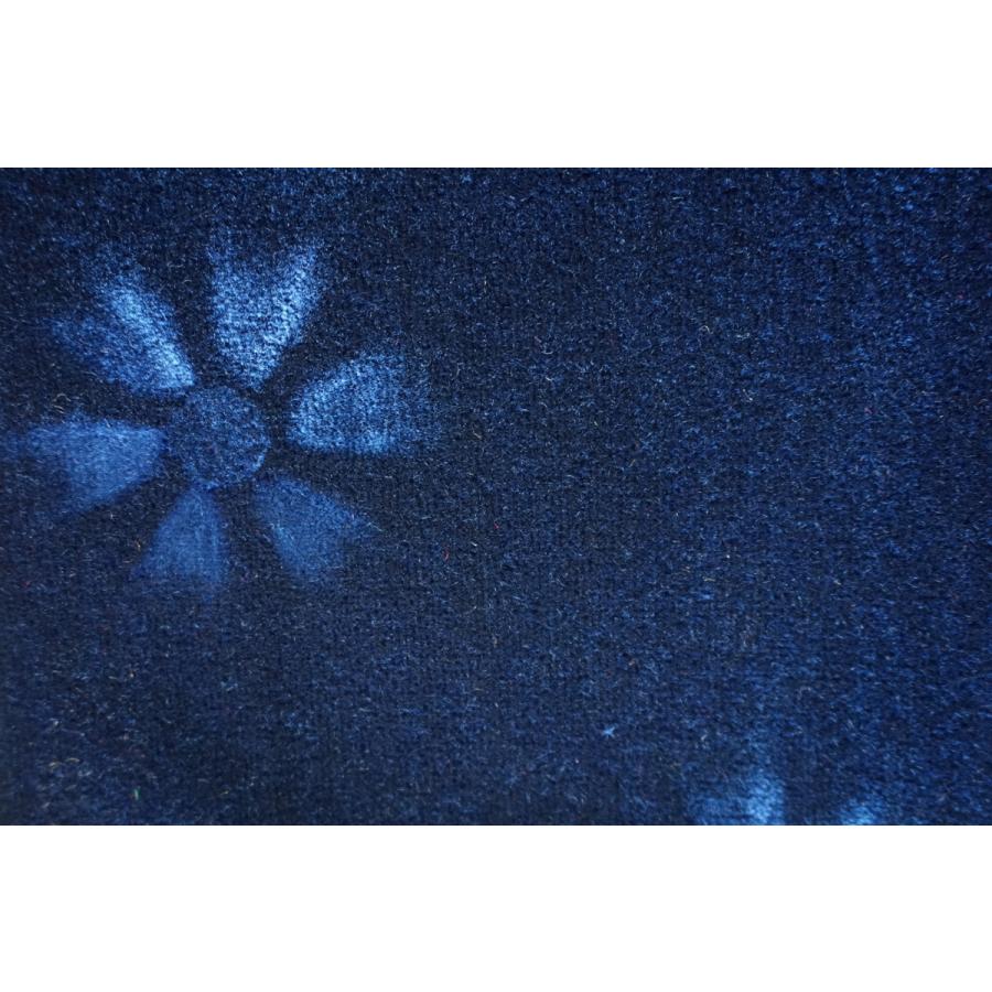 モケットフラワー コスモス 仮眠カーテンセット 横2400mm×縦800mm