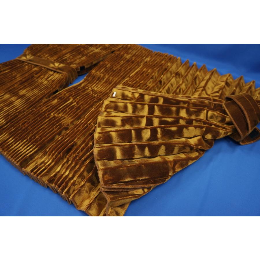 金華山　コスモスゴールド　仮眠カーテン特注 モケットフラワー コスモス 仮眠カーテンセット 横2400mm×縦800mm