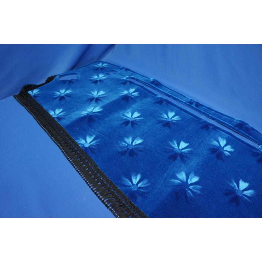 17スーパーグレート用 モケットフラワー コスモス ダッシュマット