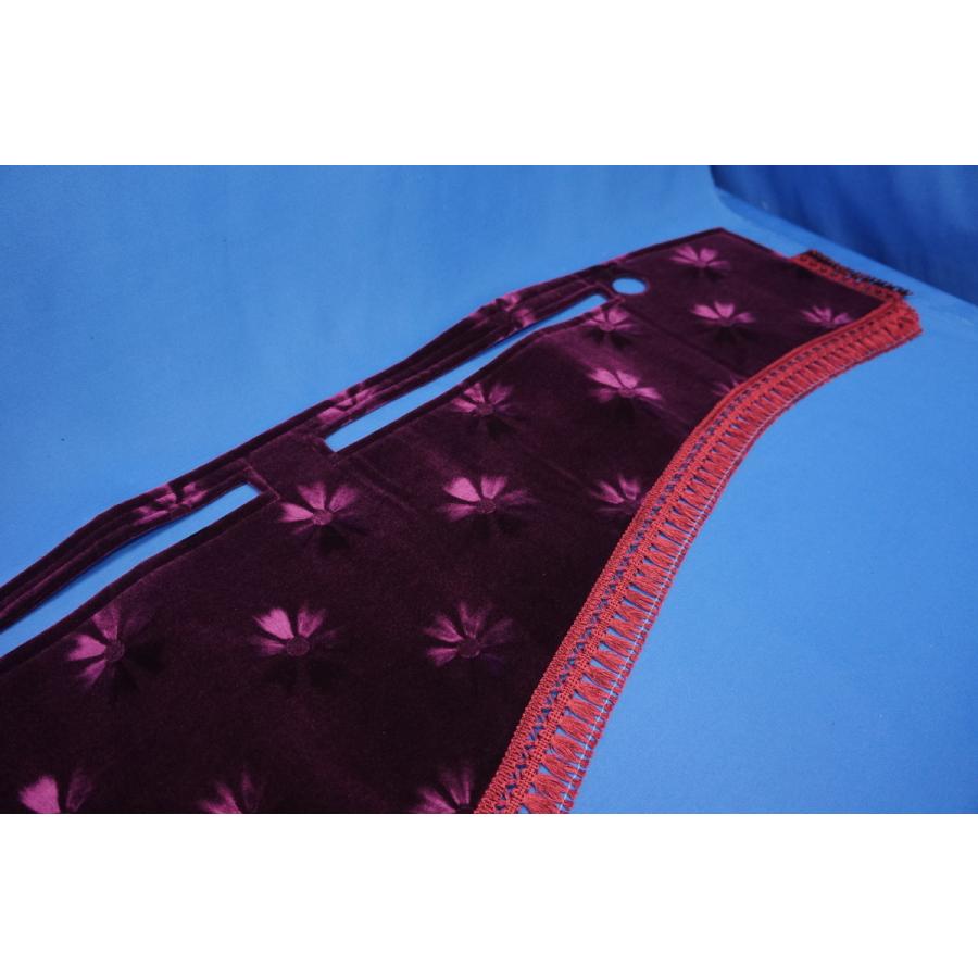 いすゞファイブスターギガ用 モケットフラワー コスモス ダッシュマット ワイン 14 トラックショップケンズ 通販 Yahoo ショッピング