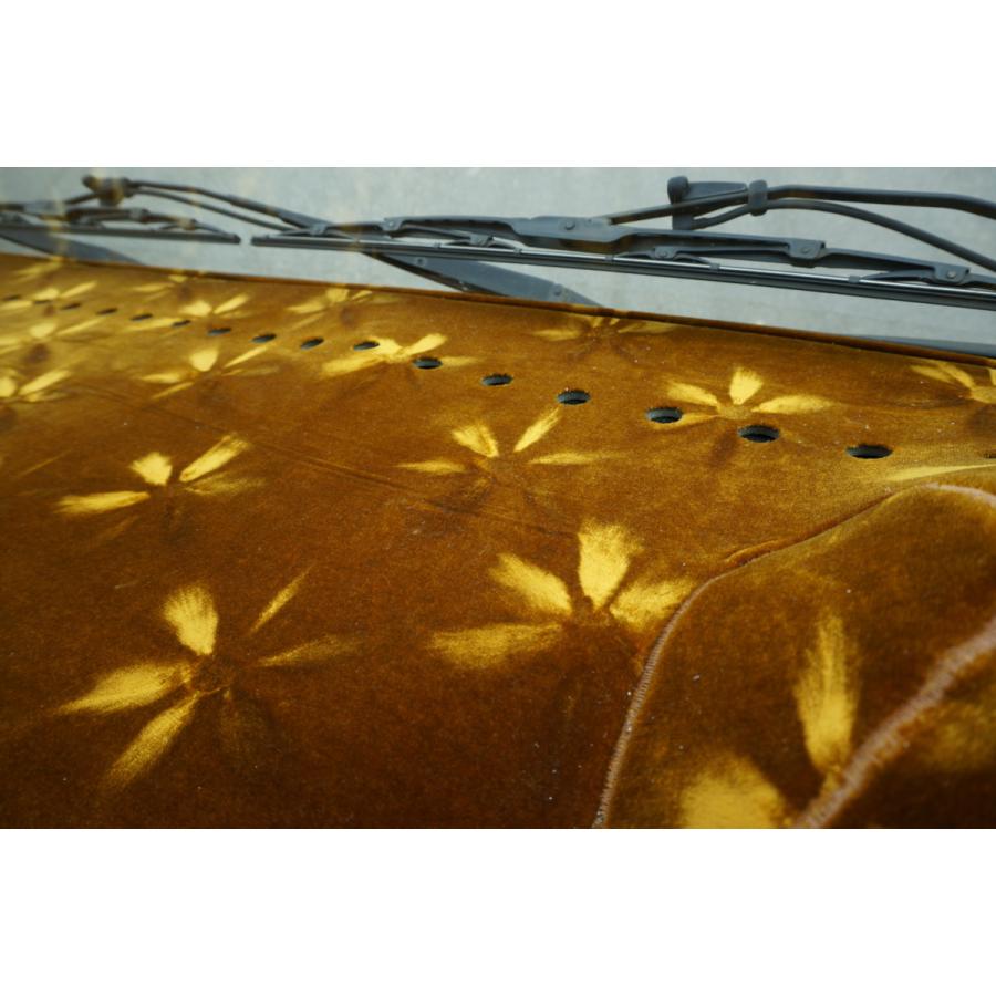 17プロフィア用 モケットフラワー コスモス ダッシュマット 濃紺