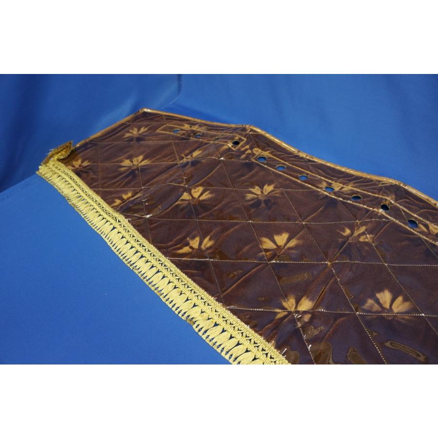 クオン用 モケットフラワー コスモス ダッシュマット ビニールキルト