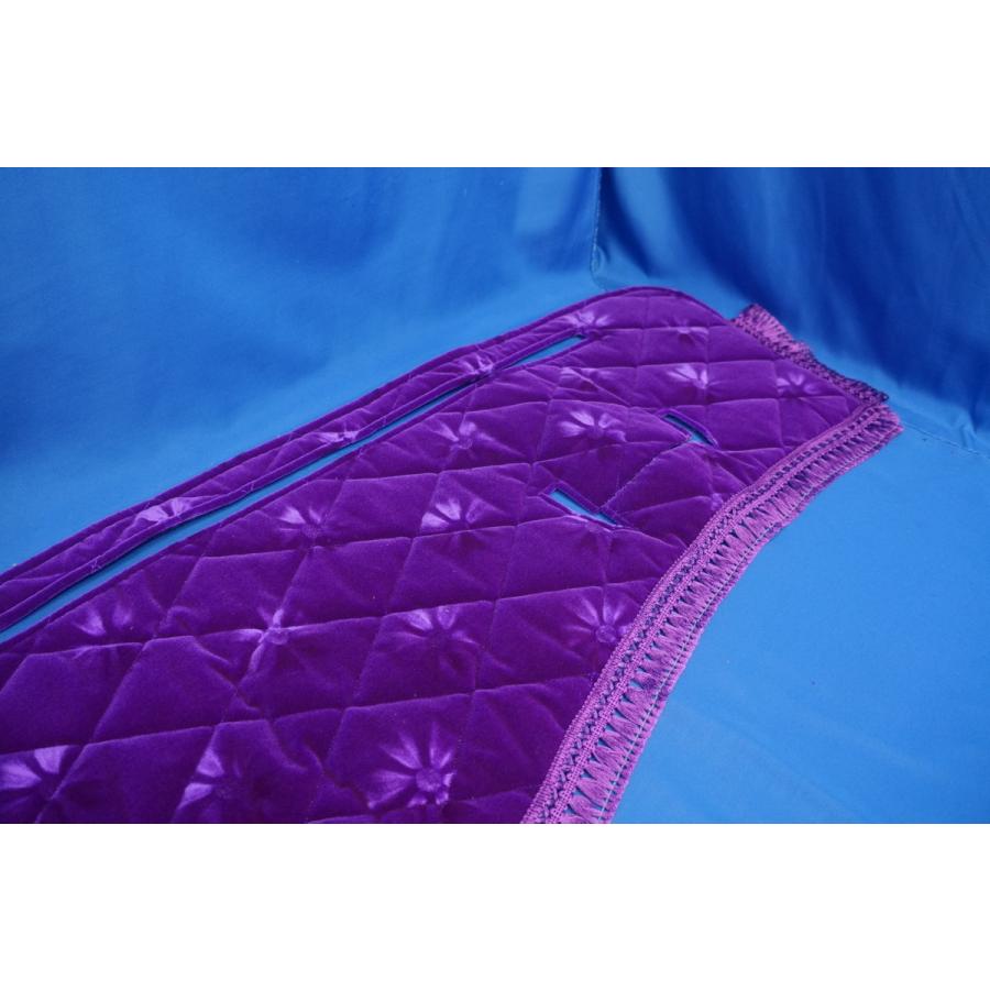 華恋 紫17スーパーグレード用ダッシュマット トラック 雅 ダッシュボードマット 金華山 華恋(かれん) 三菱 23