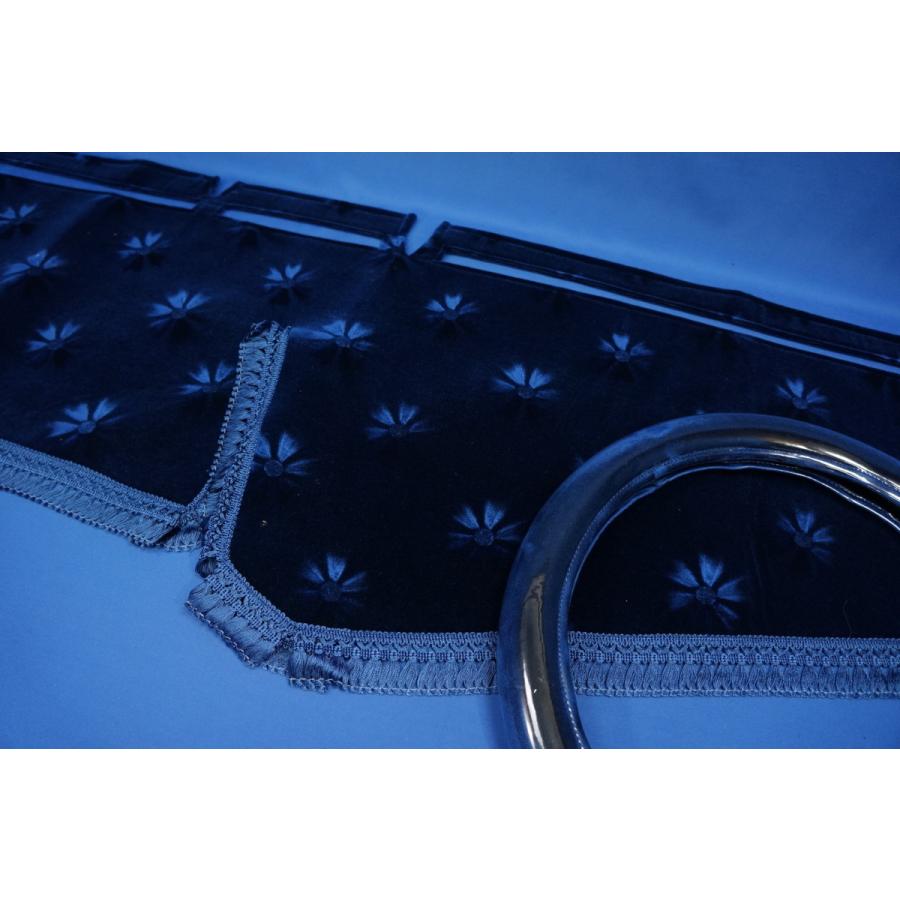 17スーパーグレート用 モケットフラワー コスモス ハンドルダッシュ 2