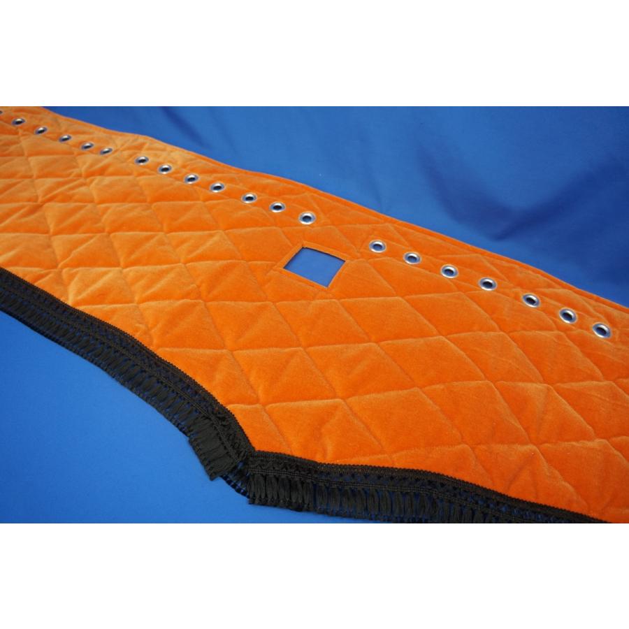 07スーパーグレート用 モケット ダッシュマット 綿入りキルト