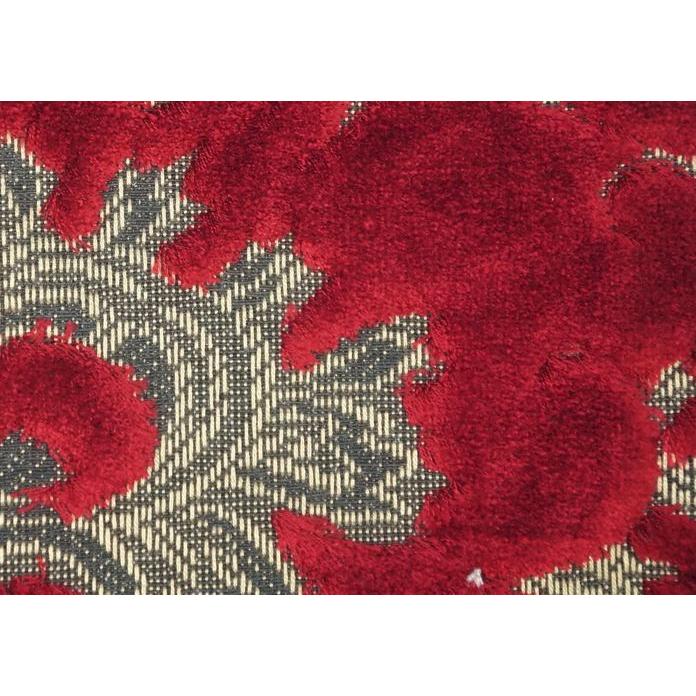 金華山　モンブランレッド仮眠カーテン 金華山仮眠カーテン左右セット 240×80cm丈】プリーツ加工