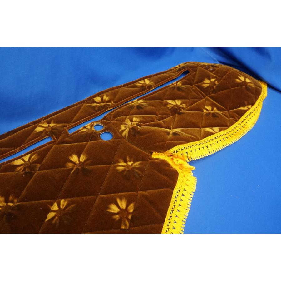 17プロフィア用 モケットフラワー コスモス 綿入りキルト付き ダッシュ