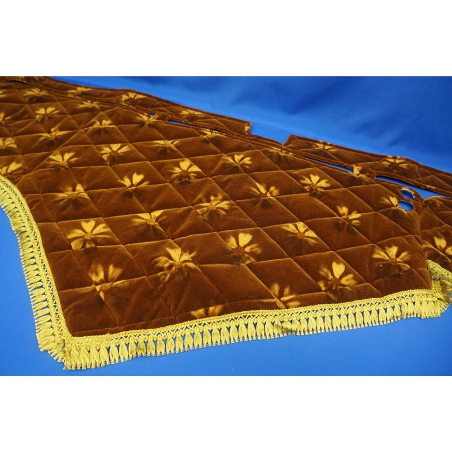 17プロフィア用 モケットフラワー コスモス 綿入りキルト付き ダッシュ