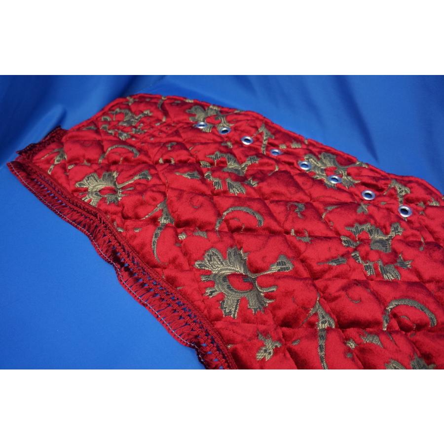 17プロフィア用 モンブラン 縦柄 ダッシュマット シルバーリング/綿