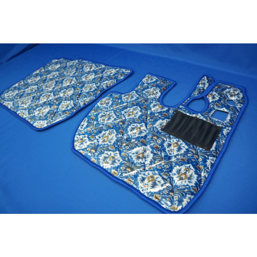 07スーパーグレート用、新格子set 07スーパーグレート用 新格子 ダイヤキルトフロアマット 運転席