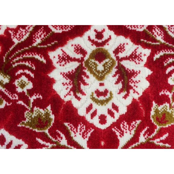 新格子レッド仮眠カーテン　裏地なし 仮眠カーテン 新格子 – キタワキ｜トラック内装オーダーメイド