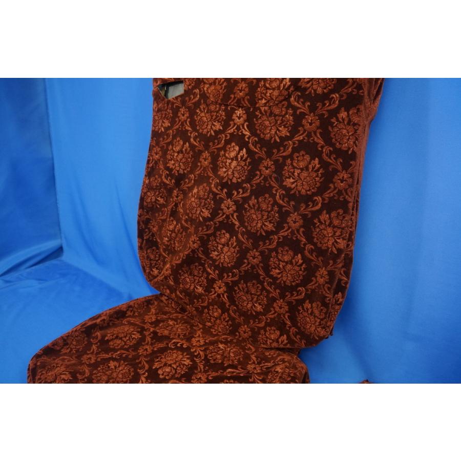 17スーパーグレート用 ローレル シートカバー 運転席 ブラウン