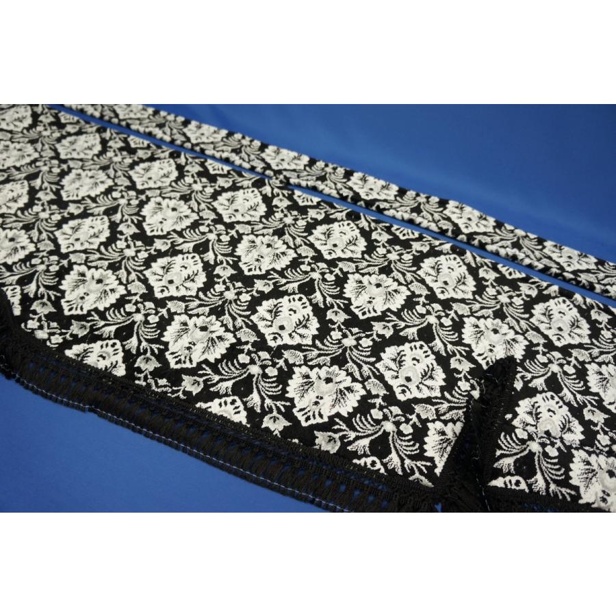 ベストワンファイター用 新格子 縦柄 ダッシュマット ブラック