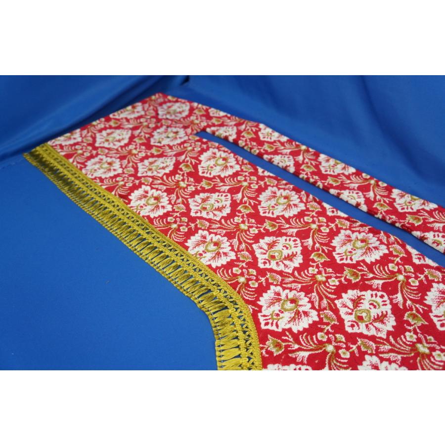 グランドプロフィア用 新格子 縦柄 ダッシュマット レッド/フレンジ