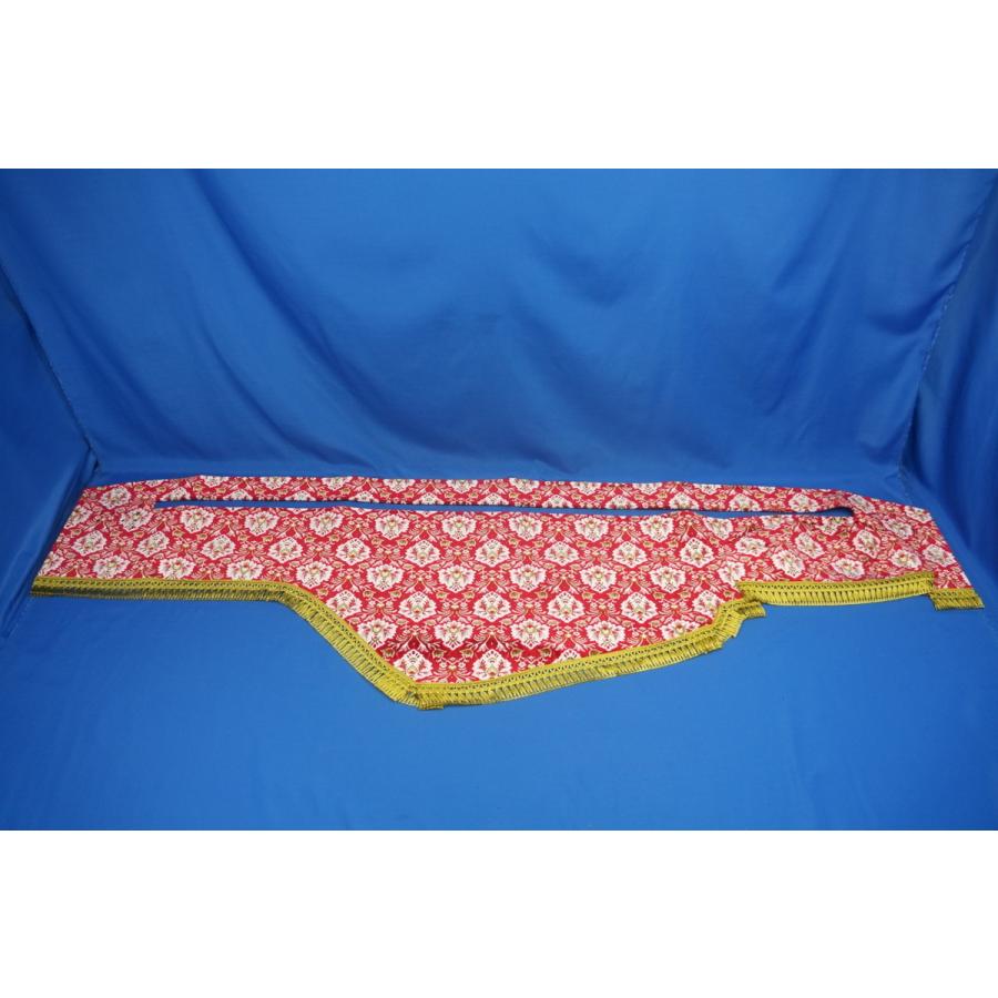 グランドプロフィア用 新格子 縦柄 ダッシュマット レッド/フレンジ