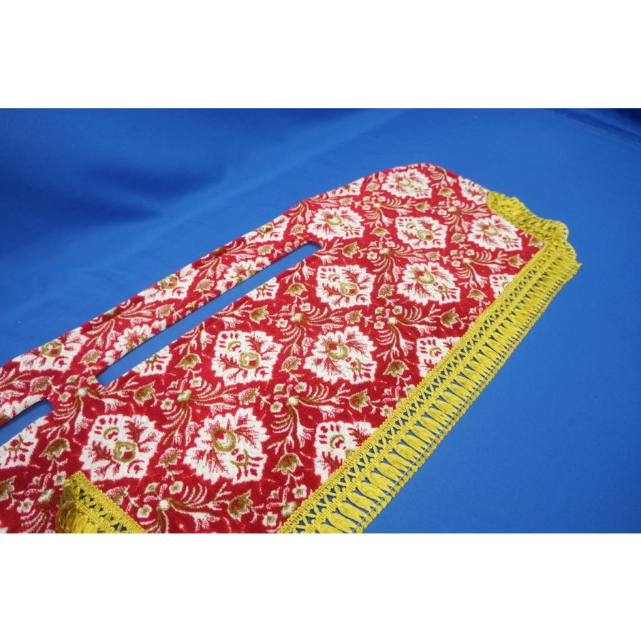 悠】ロールーフ棚3分割【新格子レッド】 悠】ロールーフ棚3分割【新