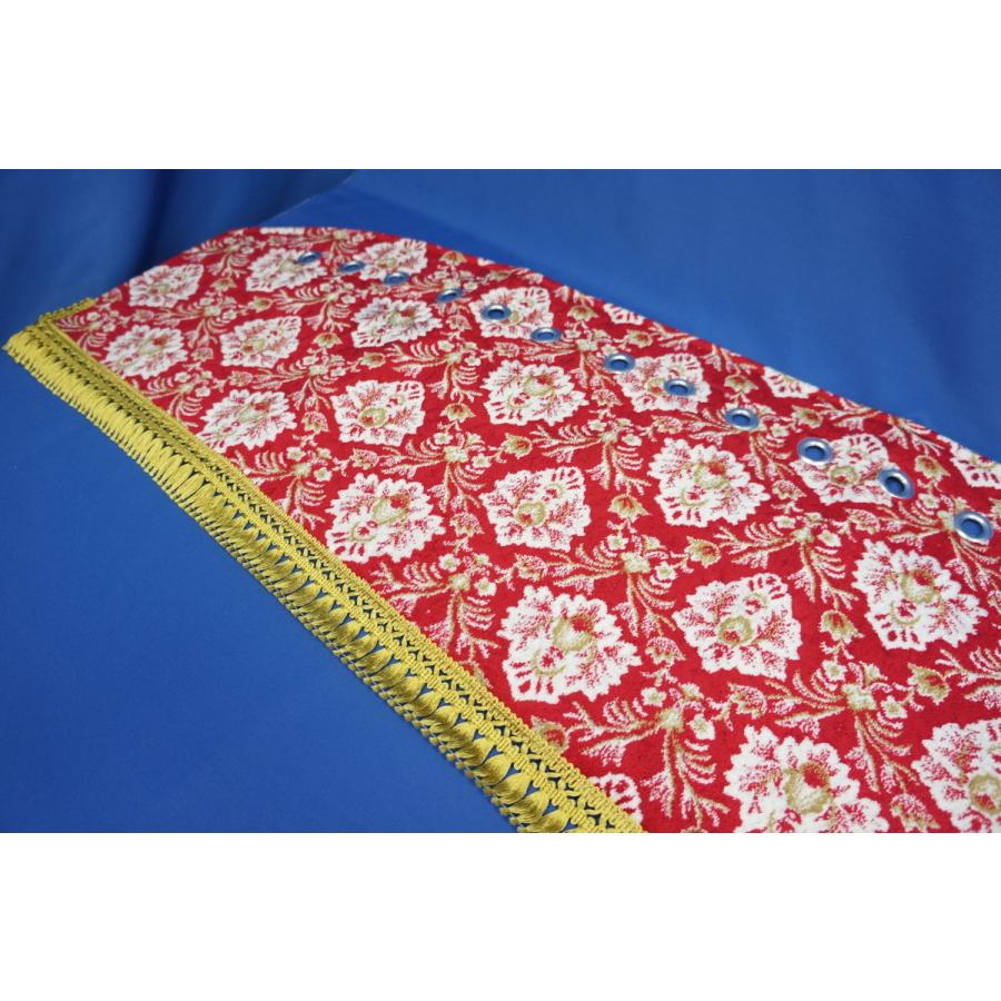 パーフェクトクオン用 新格子 縦柄 ダッシュマット シルバーリング付き