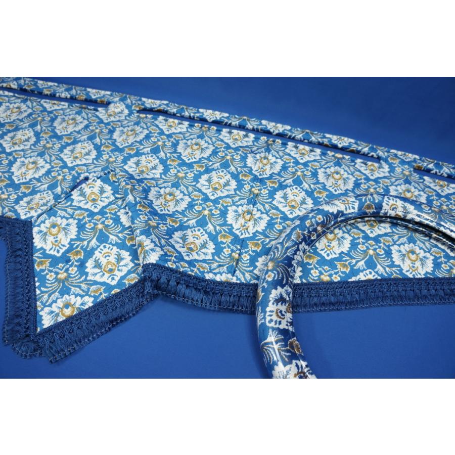 金華山　小雪　ファイブスターギガ　ダッシュマット＆カーテン＆ハンドルカバー トラックストップ ターン 小雪ダッシュマット ファイブスター