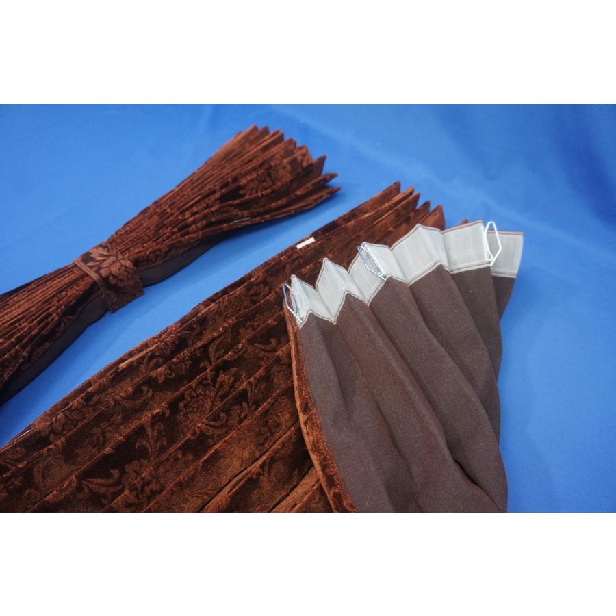 トラック　仮眠カーテン　ローレル　ブラウン　新品 kenz_040307-229